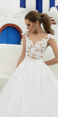suknia ślubna kolekcji Lanesta - Bjanka