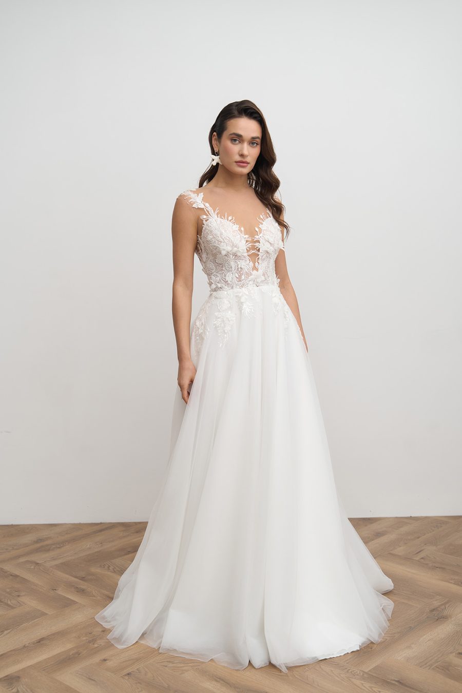Suknia ślubna Monica  - Alia Bride - kolor ivory - rozmiar 38 - Salon Le Mariage