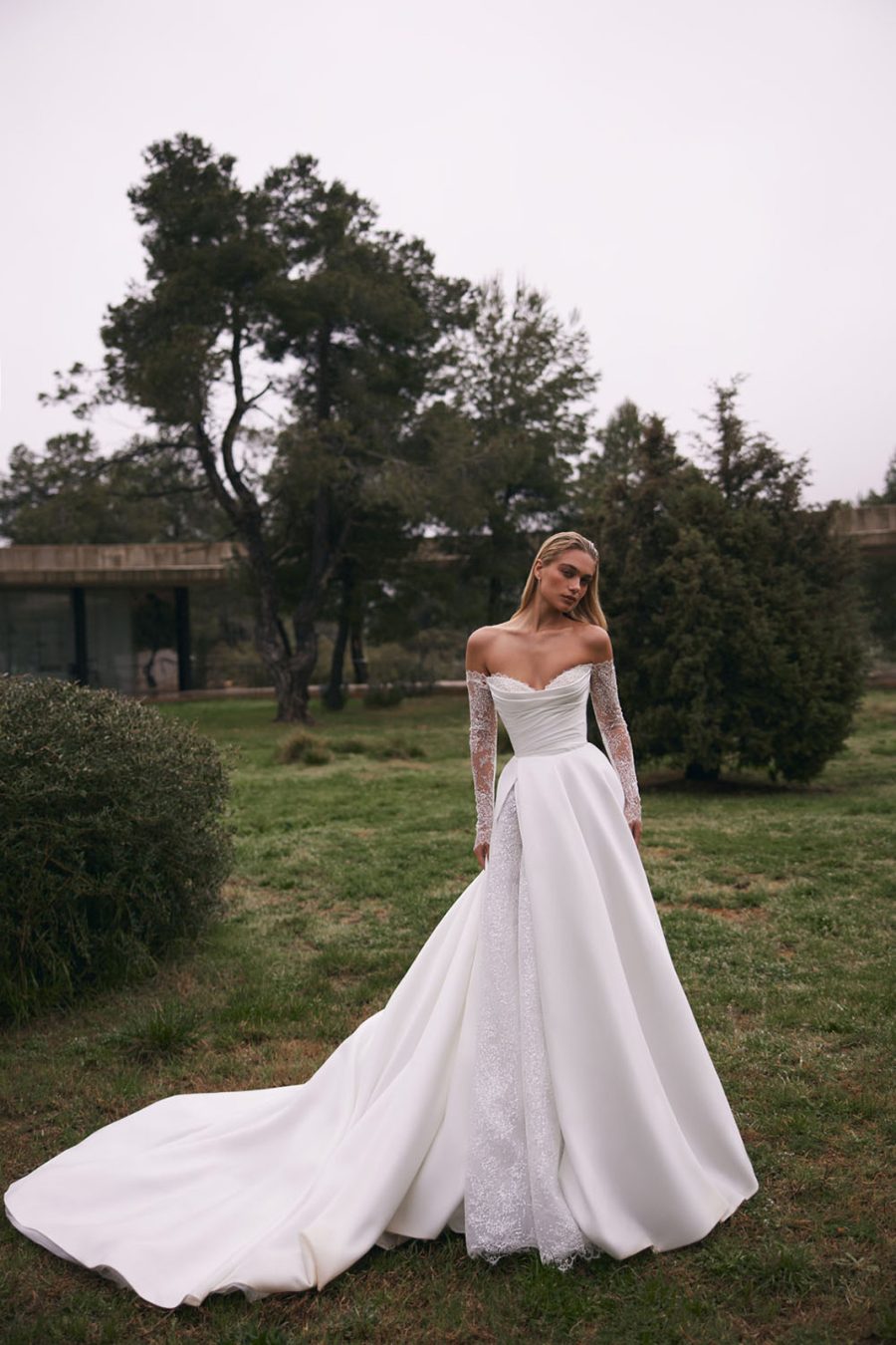 Suknia ślubna Aston  - Eva Lendel - kolor Oryginal - rozmiar 40 - Salon Le Mariage