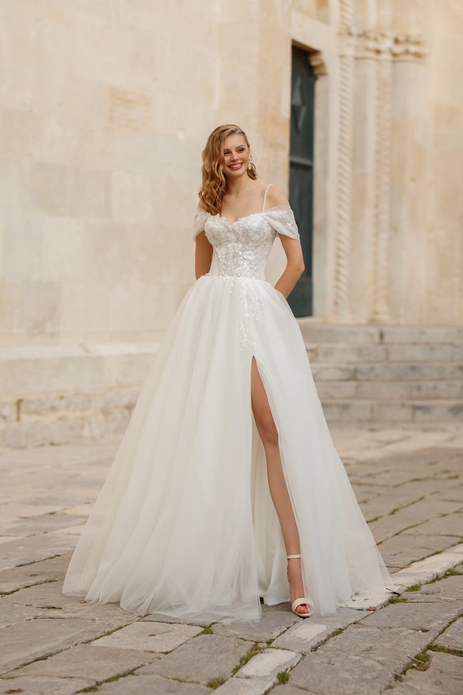 Suknia ślubna Demoll  - Francessa Rossi - kolor Org - rozmiar 38 - Salon Le Mariage