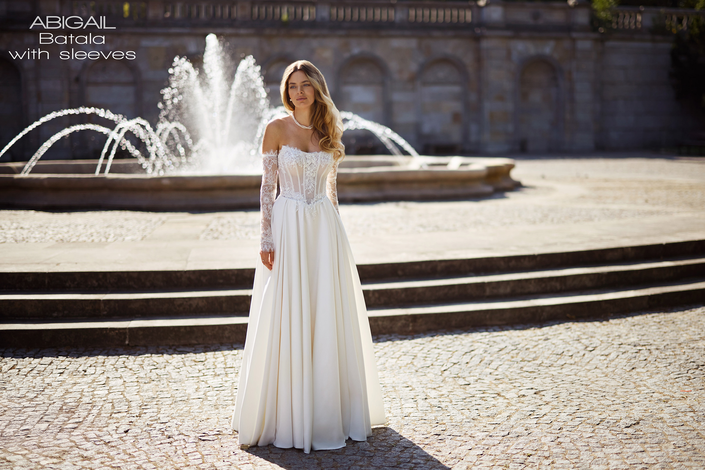 Suknia ślubna Batala  - Herms - kolor Ivory - rozmiar 38 - Salon Le Mariage