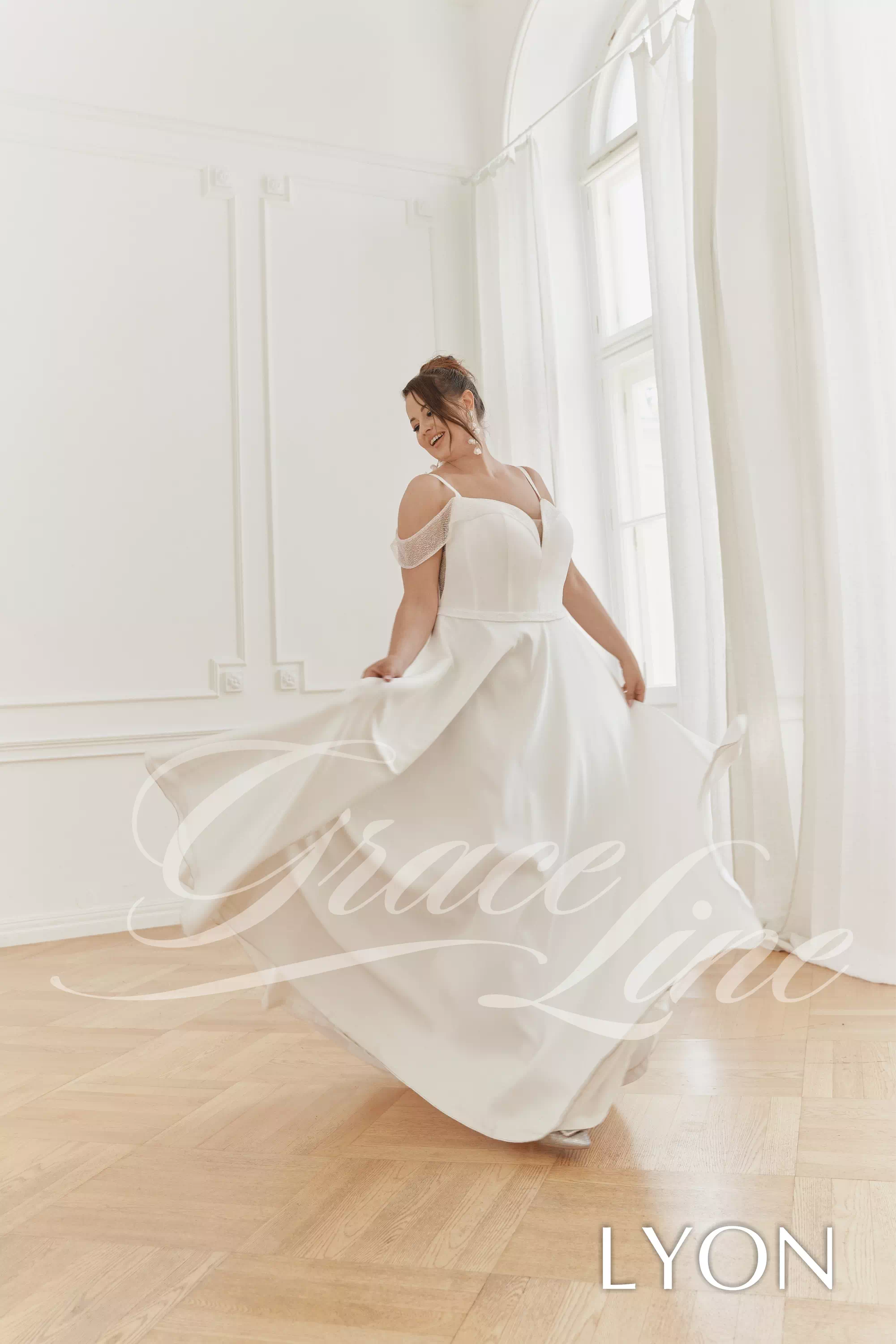 Suknia ślubna Lyon  - Duber - kolor Orginal - rozmiar 38 - Salon Le Mariage